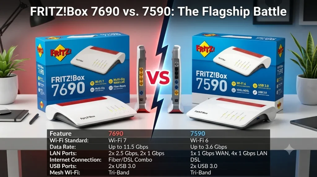 FRITZ!Box 7690 vs 7590