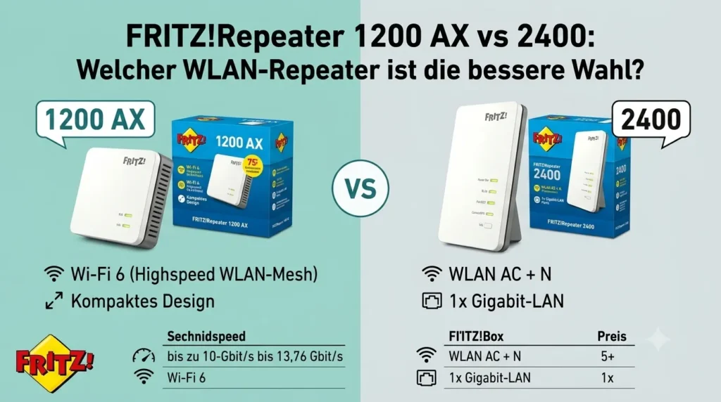 fritz!repeater 1200 ax vs 2400