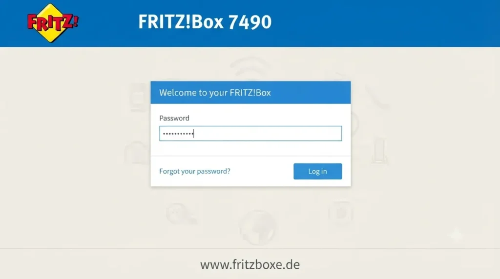 fritz!box 7490 login
