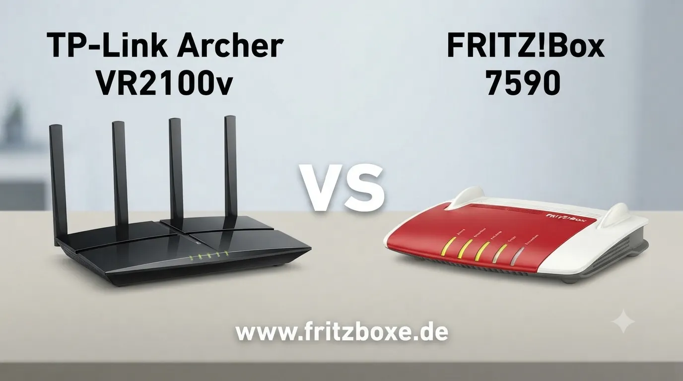 tp-link archer vr2100v vs fritz!box 7590